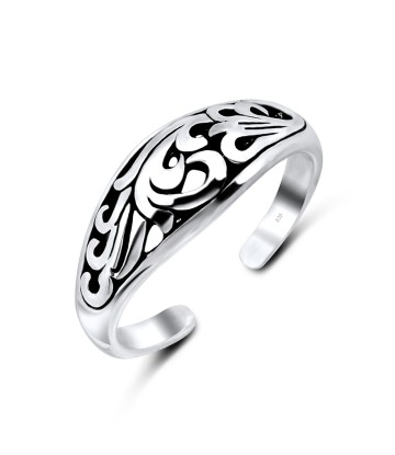 Toe Ring Circular with Decorative Design TR-433